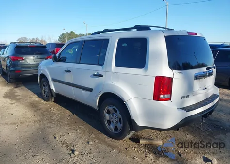 2013 Honda Pilot Lx z USA, uszkodzony, nr VIN 5FNYF3H20DB039185